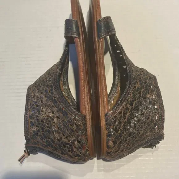 Bed Stu Kimberly Leather Shoes‎ Sandals Size 9.5 - Picture 4 of 8